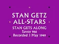 Stan Getz All Stars - Stan Gets Along - 1949