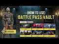 Finally How the Battle Pass Vault Works - CODM Call of Duty Mobile
