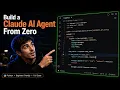Build a Claude AI Agent From Zero Full Coding Tutorial