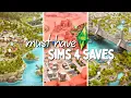 Must Have Sims 4 Save Files for your game in 2026 new builds lore no cc