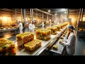 Inside The Soup Cube Factory Dehydrating Mixes Into Compact Blocks Full Process