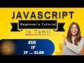 - Javascript Control Statements- if if-else Javascript Tutorial in Tamil