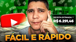 CANAL DARK PRA MONETIZAR RÁPIDO NO YOUTUBE (O Mais Fácil da Sua Vida)