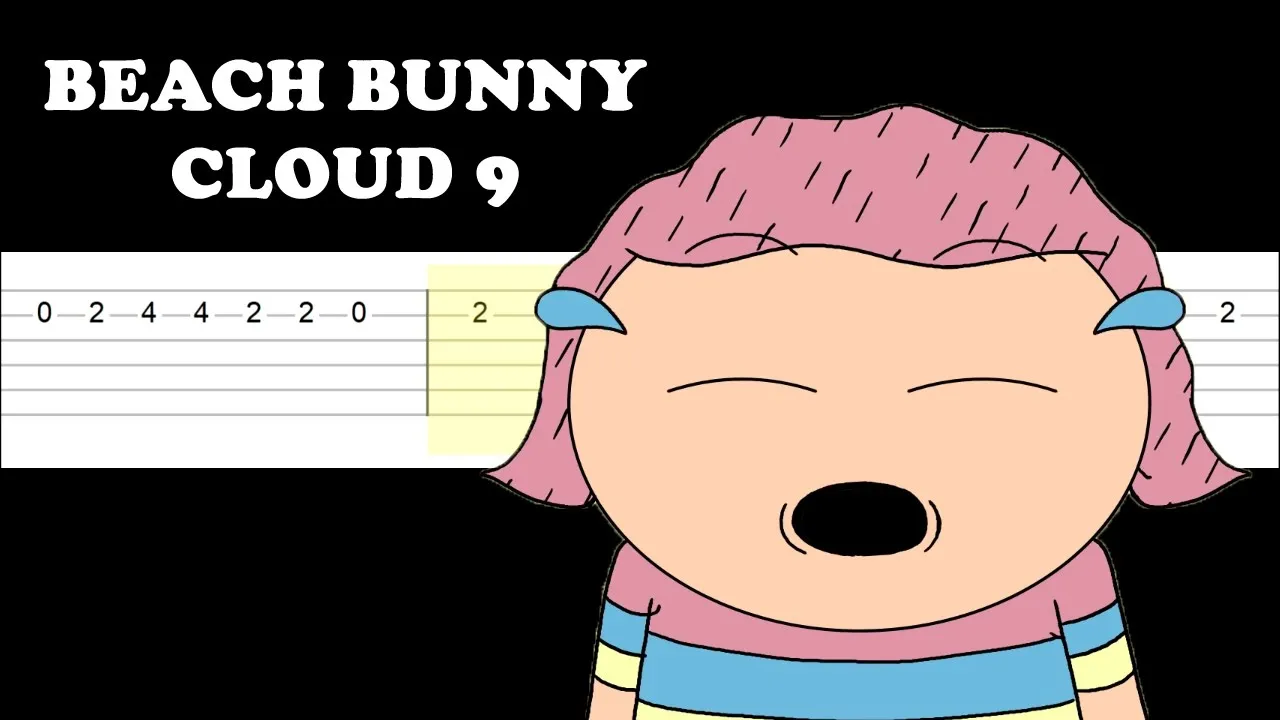 Beach Bunny - Cloud 9 (Easy Guitar Tabs Tutorial) Beach Bunny - Cloud 9 (Easy Guitar Tabs Tutorial)
