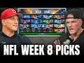 The Pat McAfee Show Picks Predicts Every Game For NFL s 2025 Week 8 Weekend