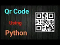 How to create QR code using python python projects priyansh jain