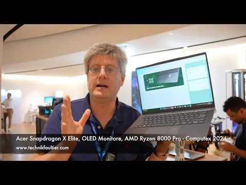 Download MP3 Acer Snapdragon X Elite, OLED Monitore, AMD Ryzen 8000 Pro - Computex 2024
