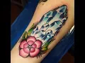 Tattoo Timelapse Crystal Flower