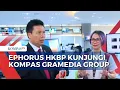 Download Lagu Ephorus HKBP Pendeta Victor Tinambunan Berkunjung ke Kompas Gramedia Group