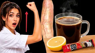 Coffee and lemon mixture - elixir of youth