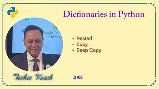 Nested Copy in the Python Dictionary CBSE AISSCE