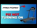 How To Fix ProForm Treadmill Not Turning On Full Guide 2026