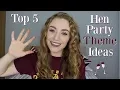 Top 5 Hen Party Theme Ideas Hen Heaven
