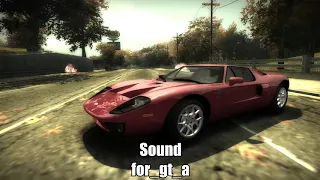 NFS Most Wanted Sound Overhaul Showcase 