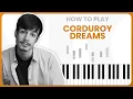 Download Lagu How To Play Corduroy Dreams By Rex Orange County On Piano - Piano Tutorial (PART 1)