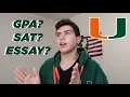 HOW I GOT INTO UM AS AN AVERAGE STUDENT AND HOW YOU CAN TOO - VLOGSBYVERGARA