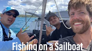 Fishing on a Sailboat