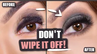 How to Blend a MESSY Smokey Eye | Don't Wipe It Off!