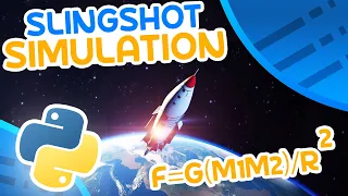 Intermediate Python Tutorial Gravitational Slingshot Simulation