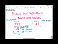 Partial sum algorithm