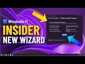 First Look Windows 11 NEW Insider Program Enrollment UI