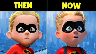the incredibles vs incredibles 2 animation differences
