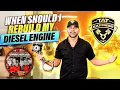 When should I rebuild my diesel I rebuild my truck engine