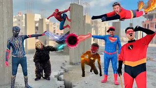 المشروب السحري وتحول الجد لبطل خارق فلاش مان ومحاربت الحيوانات المفترسه 2 احمد عفروتو 