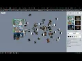 Example of assembling a jigsaw on Jigidi