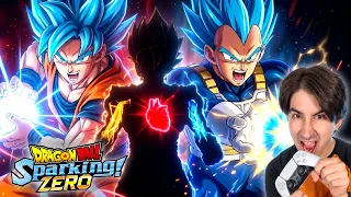 Provo la SUPREMA DOPPIA di GOKU e VEGETA con ANIMAZIONI da URLO 😍 Dragon Ball Sparking Zero Mod ITA