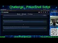 Challenge - Powershell Script