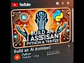 Building an AI Assistant with Python Tkinter Speech-to-Text GUI Application Tutorial