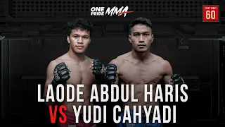 Download AJANG PEMBUKTIAN! LAODE A VS YUDI CAHYADI | FULL FIGHT ONE PRIDE MMA  FN 60 MP3
