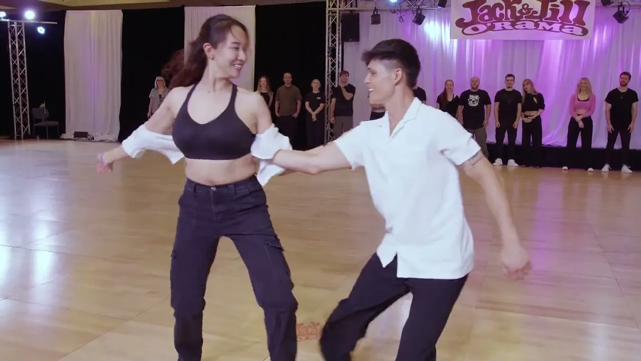 Mathias Mendillo and Hyunhee Lee - 5th place Open Strictly Finals - Jack&Jill O'Rama 2025
