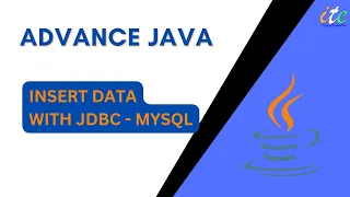 05 Using JDBC Insert Data into Database