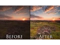 Post Processing Landscape Photos in 5 Minutes - Photoshop Tutorial and Workflow