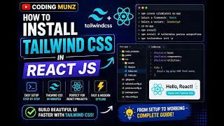How to Install Tailwind CSS in React Tailwind CSS Setup with Vite