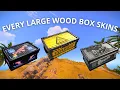 Rust Large Wood Box 2025