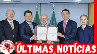 PRESIDENTE LULA participa da entrega da PEC DA SEGURANÇA PÚBLICA ao Congresso Nacional