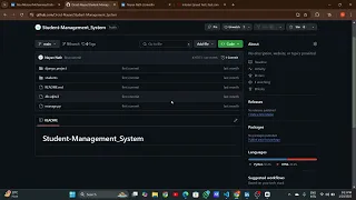 Django python Project Student Mnagement System