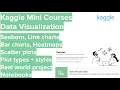 Kaggle Mini Courses - Data Visualization