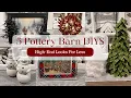 5 Easy Pottery Barn Christmas DIYs High-End Holiday Decor for Less Budget Friendly 2025