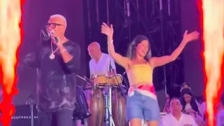 عمرو دياب و لولا البنات لايف مع ل جين خليفة من حفل الساحل الشمالى ٧ اغسطس ٢٠٢٦   دندنها