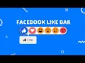 Facebook Reactions Like Bar HTML CSS JS Speed Code