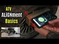 CHECK Adjusting ATV UTV Alignment Toe IN Vs Toe OUT Simple String METHOD
