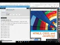 HTML Week1 Splitting Screens and Finding Page Numbers in MindTap