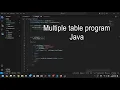 Write a Java program that takes a number as input and prints its multiplication table upto 10