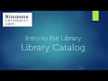 How to Use the Library Catalog