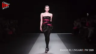 emanuel ungaro fall winter 2009 paris 4k canale moda