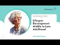 Lifespan Development Middle to Late Adulthood - Essay Example